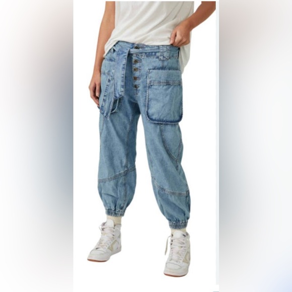 NWOT Free People We The Free Mai Tai Joggers - Picture 2 of 6